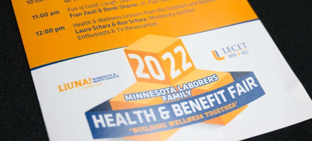 LIUNA Mixes Fun with Serious Health Prevention Counsel