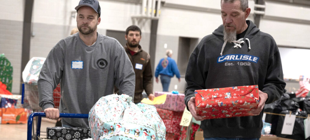 For more than 30 years, members of the Central Minnesota Building Trades have acted as the arms and legs for the Share the Spirit Christmas event.