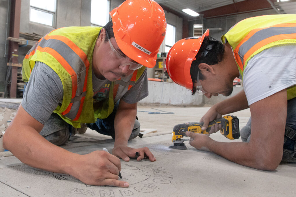 Moke Eaglefeathers, Cement Masons Local 633 Apprenticeship Coordinator, runs a summer camp like no other – a ten week pre-apprenticeship program just for young people from Minnesota’s Native American reservations.