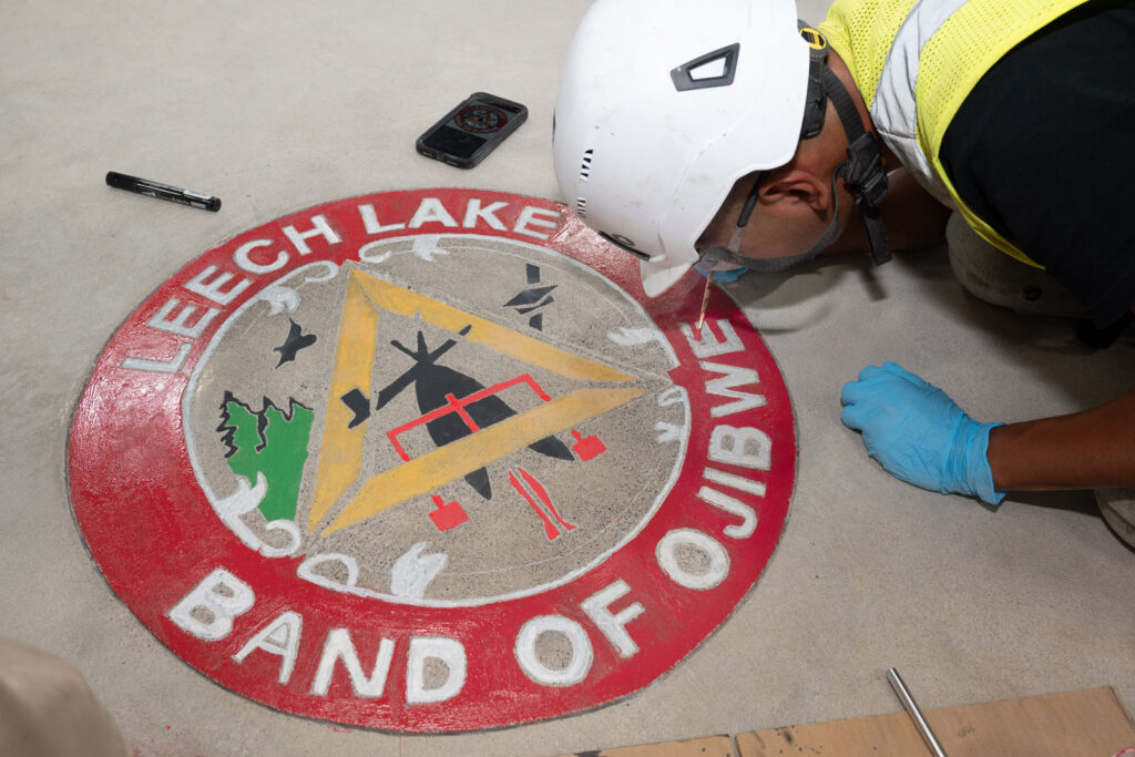 Once again this spring Local 633 apprenticeship coordinator Moke Eaglefeathers scoured Minnesota’s and Northern Wisconsin's Native American reservations to recruit youngsters for this summer’s Cement Masons Industry Orientation Training Program, a ten week pre-apprenticeship program.